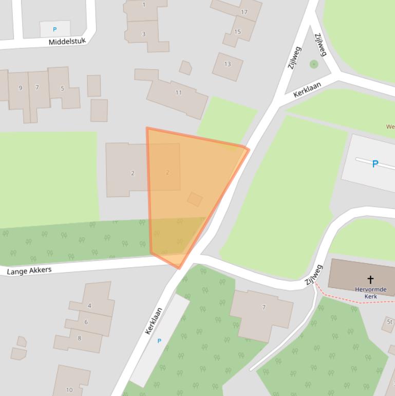 Kaart van postcodegebied 8196WK.