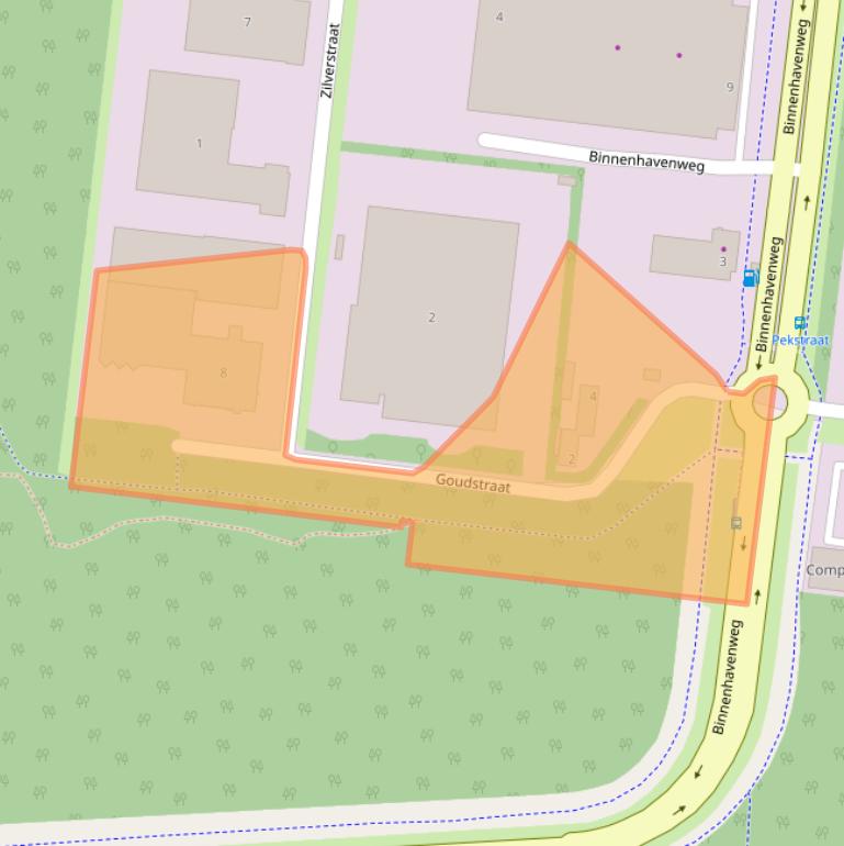 Kaart van postcodegebied 8211AP.