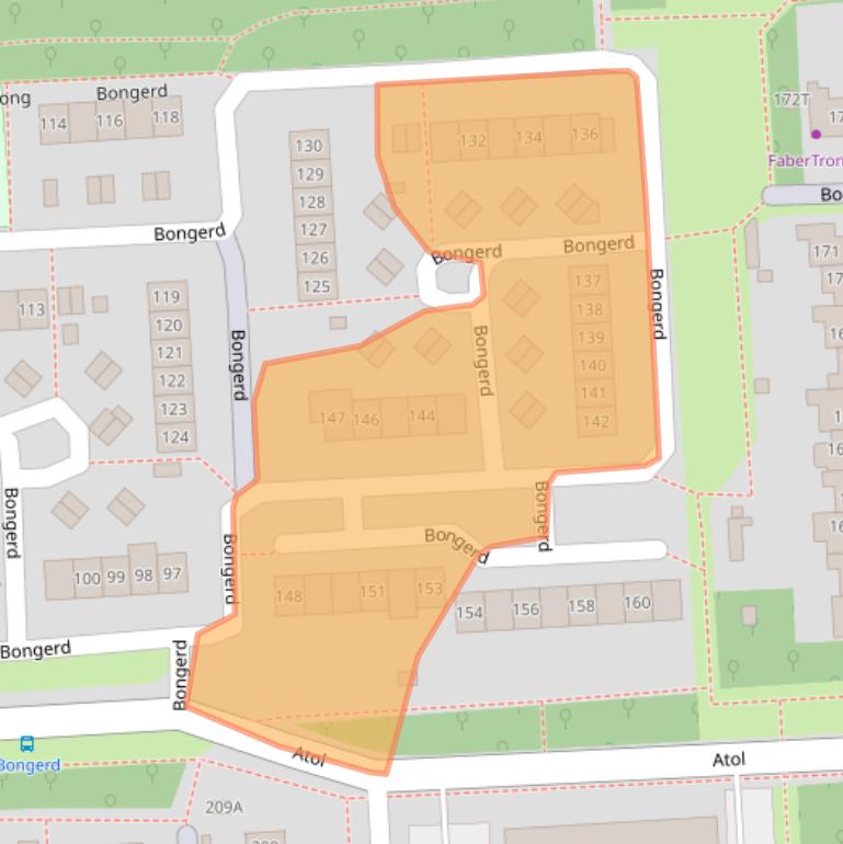Kaart van postcodegebied 8212BH.