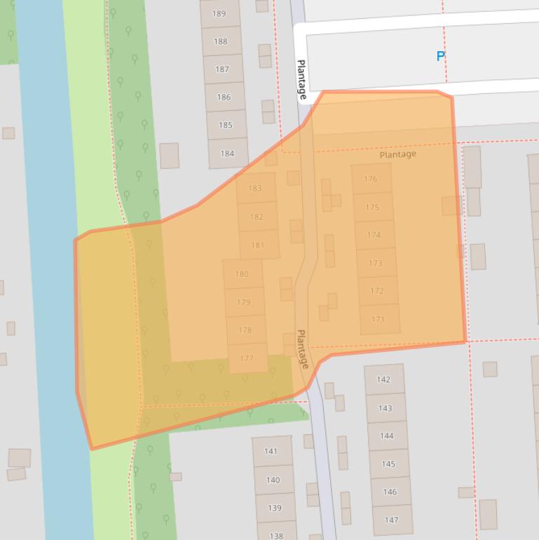 Kaart van postcodegebied 8212VL.