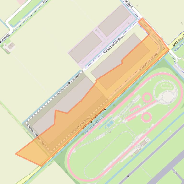 Kaart van postcodegebied 8218NR.