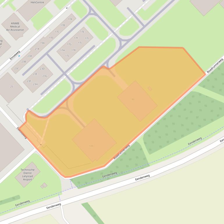 Kaart van postcodegebied 8218PH.