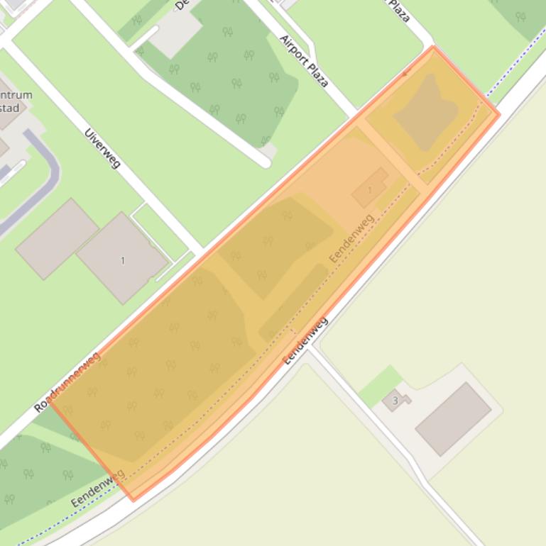 Kaart van postcodegebied 8218PJ.