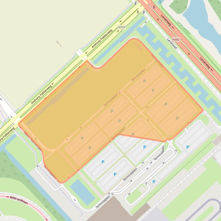 Kaart van postcodegebied 8218PL.