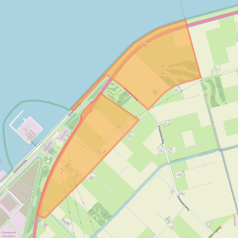 Kaart van postcodegebied 8219PC.