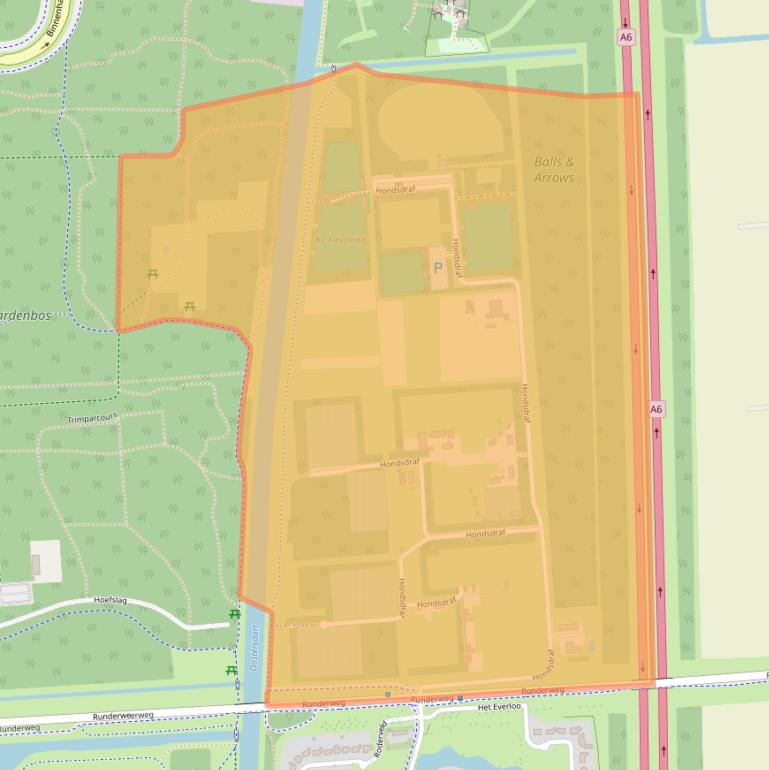 Kaart van postcodegebied 8219PW.