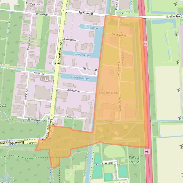 Kaart van postcodegebied 8219PZ.