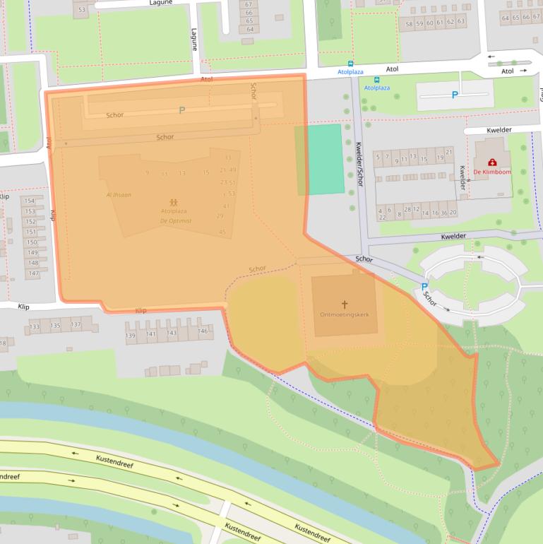 Kaart van postcodegebied 8224CM.