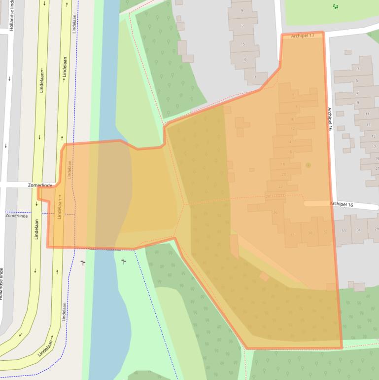 Kaart van postcodegebied 8224GH.