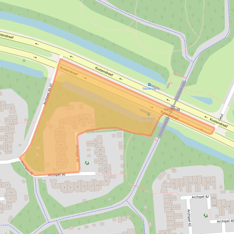 Kaart van postcodegebied 8224HA.