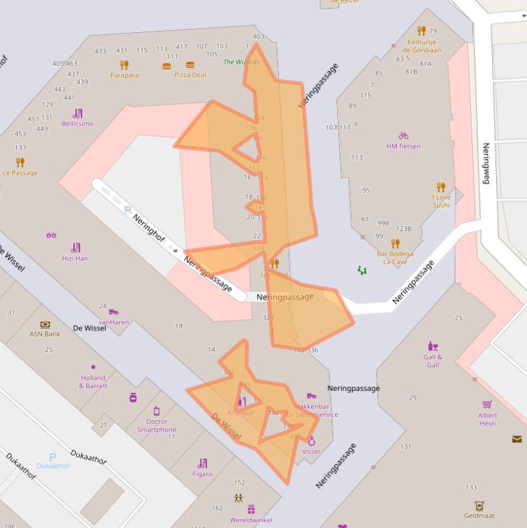 Kaart van postcodegebied 8224JD.