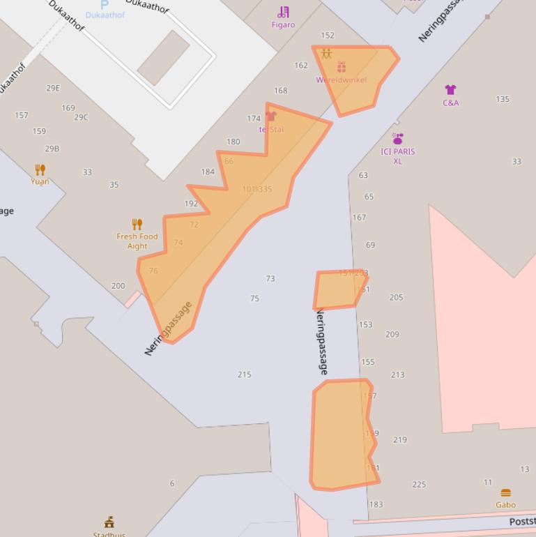 Kaart van postcodegebied 8224JN.