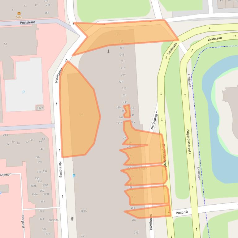 Kaart van postcodegebied 8224KA.