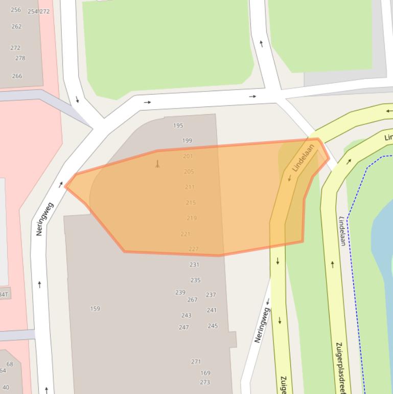 Kaart van postcodegebied 8224KB.