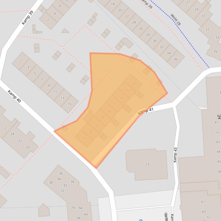 Kaart van postcodegebied 8225HM.