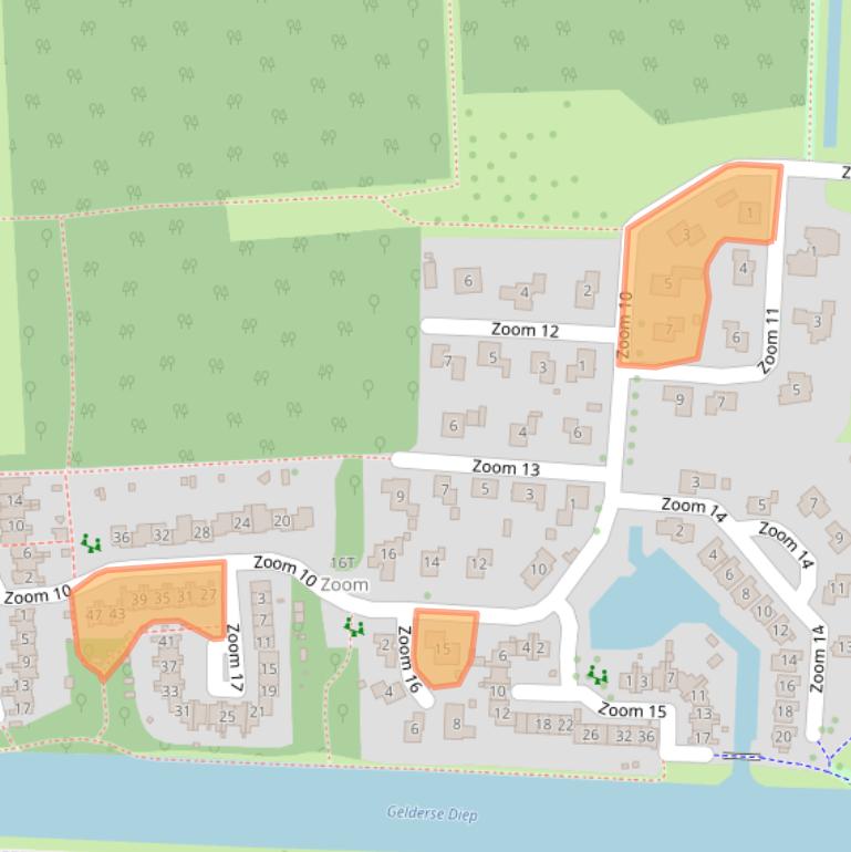 Kaart van postcodegebied 8225KA.