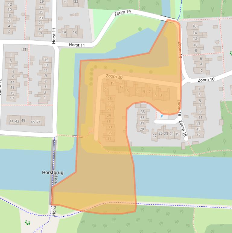 Kaart van postcodegebied 8225KP.