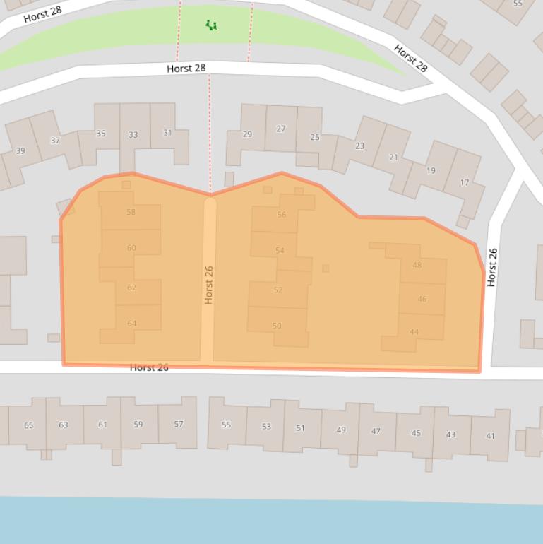 Kaart van postcodegebied 8225PB.