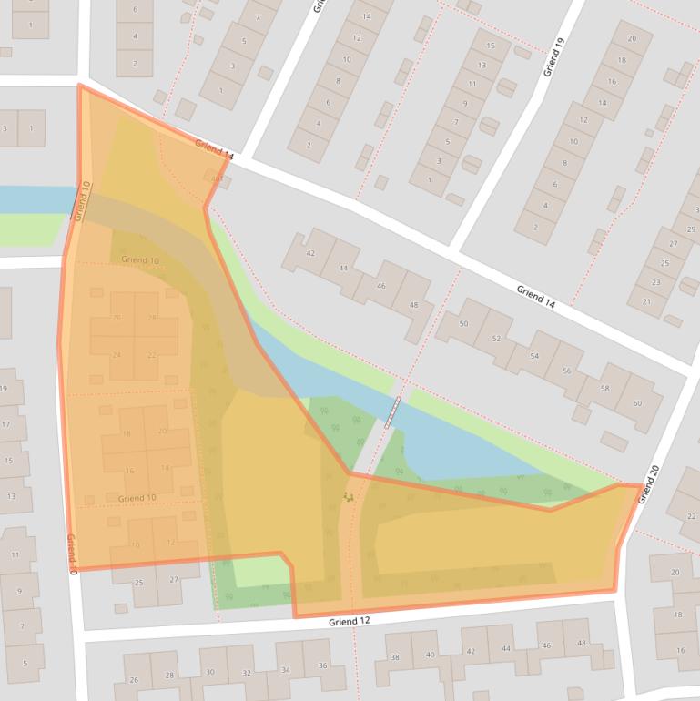 Kaart van postcodegebied 8225VD.