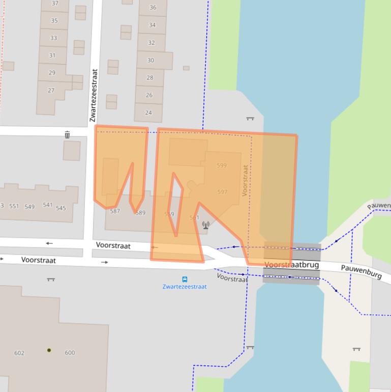 Kaart van postcodegebied 8226KM.