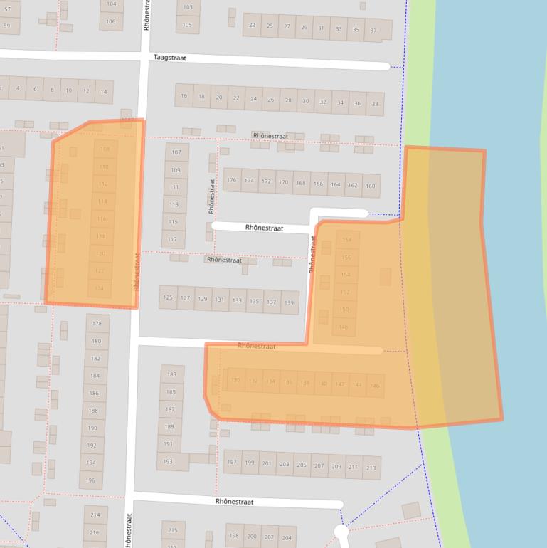 Kaart van postcodegebied 8226ME.