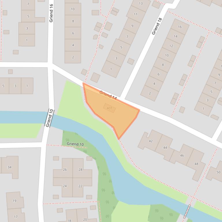 Kaart van postcodegebied 8226VC.