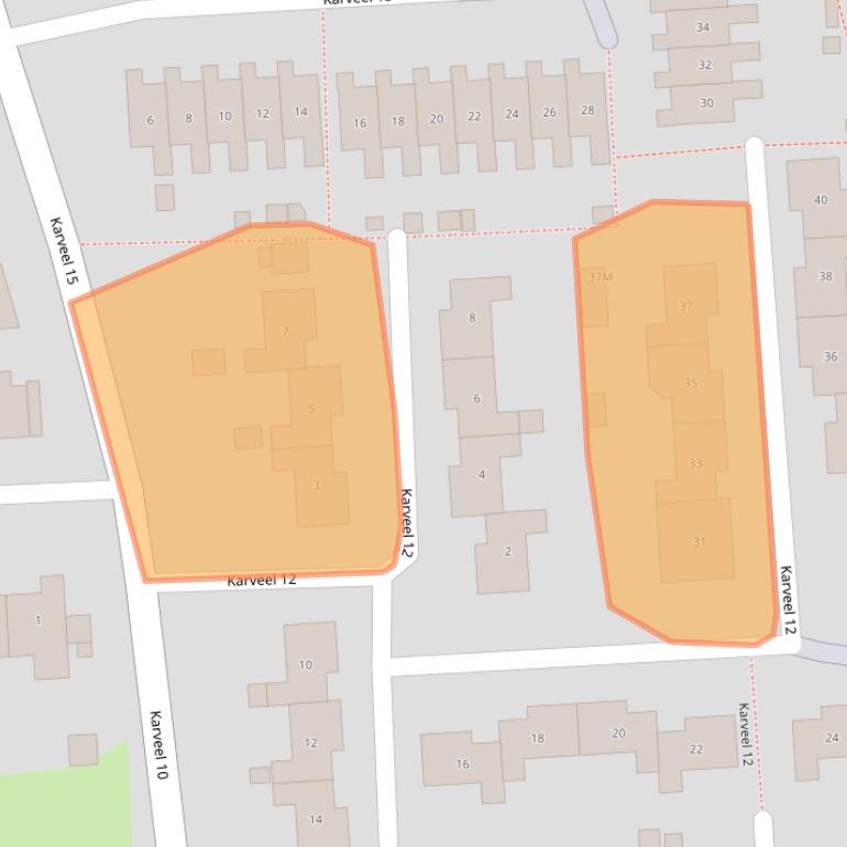 Kaart van postcodegebied 8231AR.