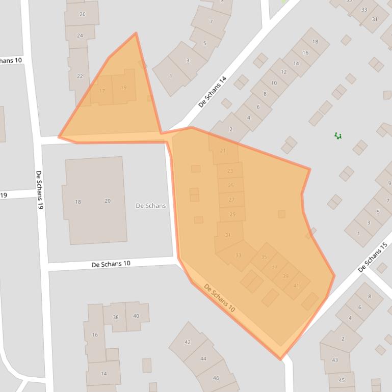 Kaart van postcodegebied 8231KE.