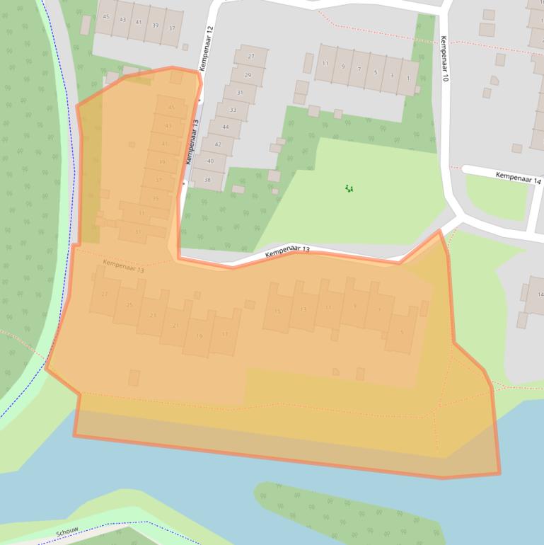 Kaart van postcodegebied 8231VR.