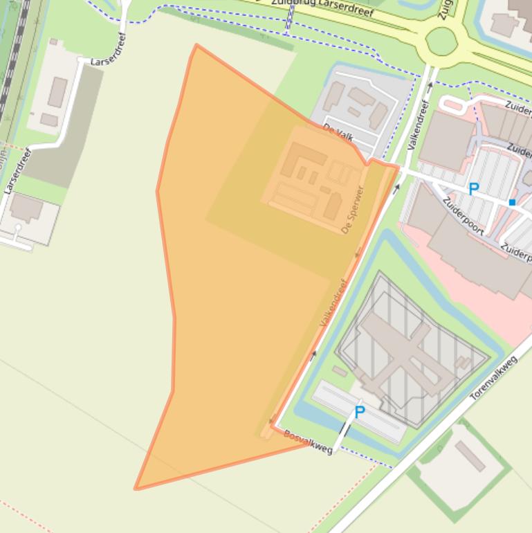 Kaart van postcodegebied 8239AH.