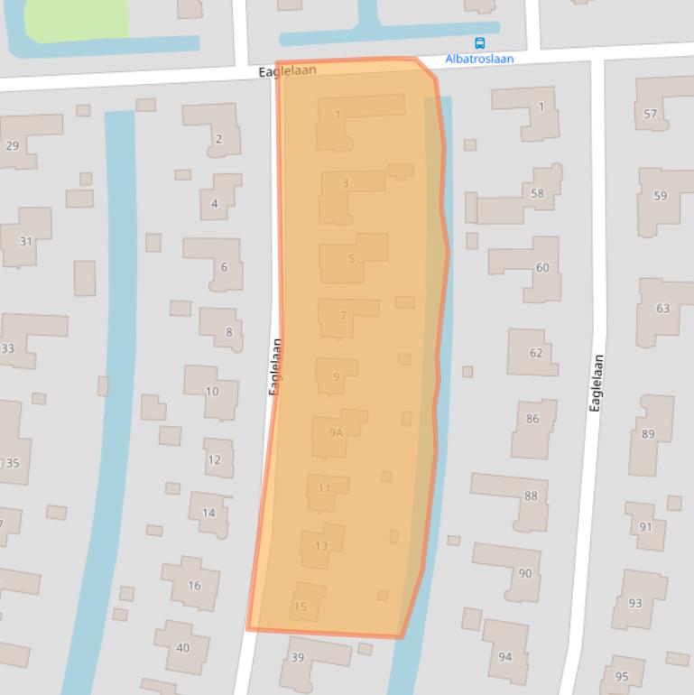 Kaart van postcodegebied 8241AH.