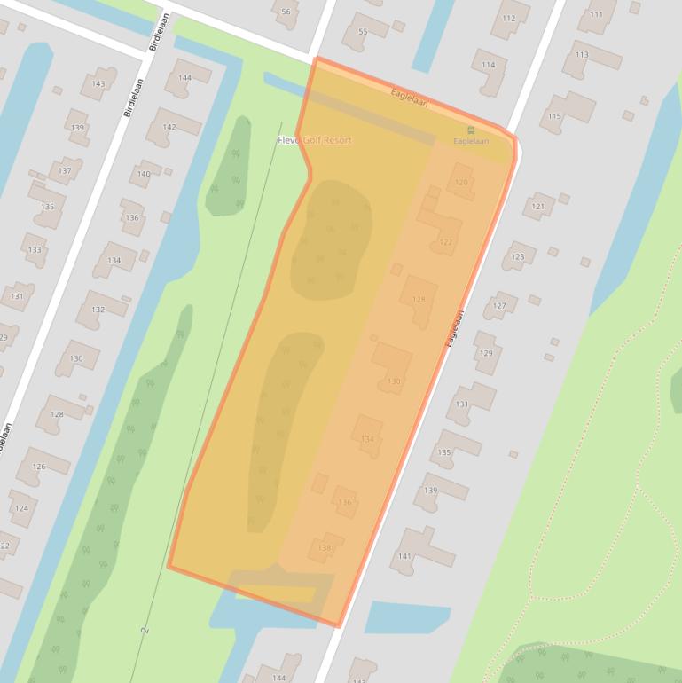 Kaart van postcodegebied 8241AN.
