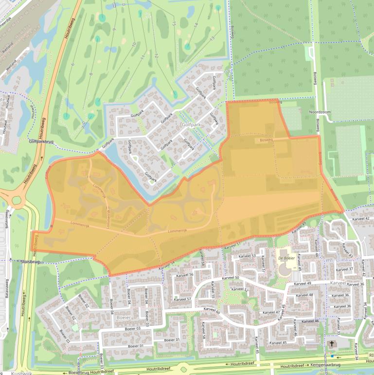 Kaart van postcodegebied 8241AZ.