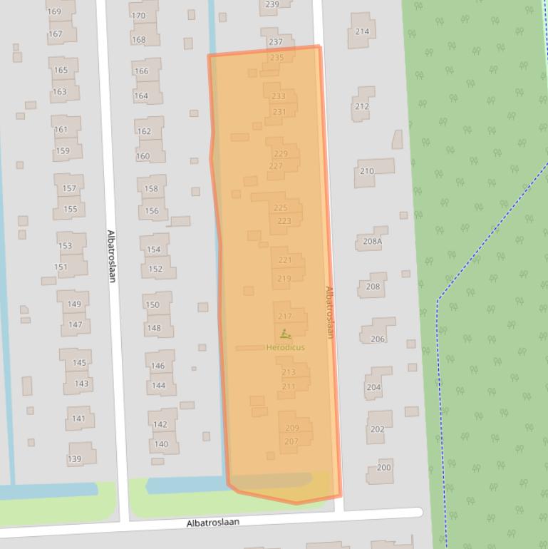 Kaart van postcodegebied 8241CP.