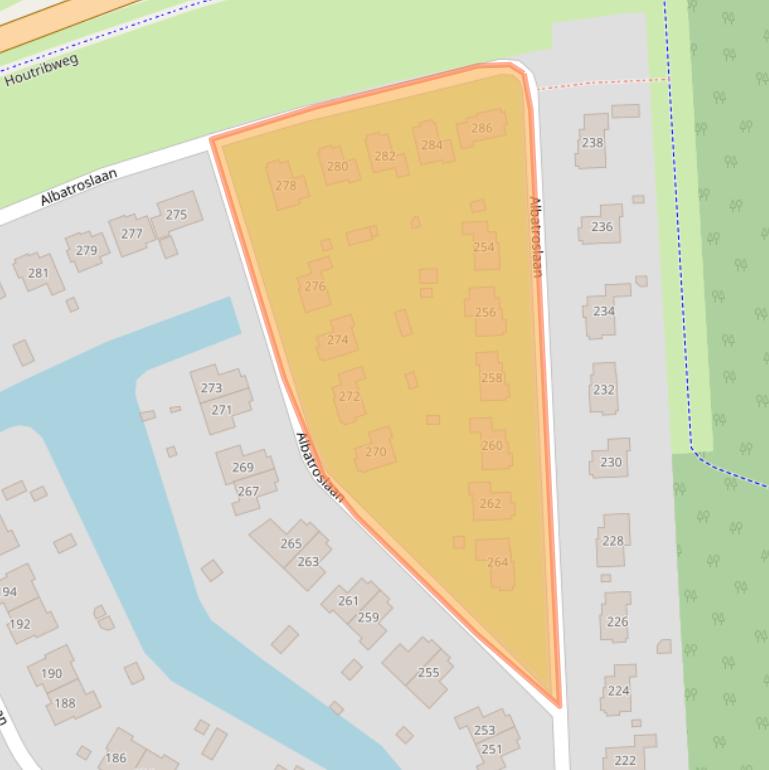 Kaart van postcodegebied 8241CR.