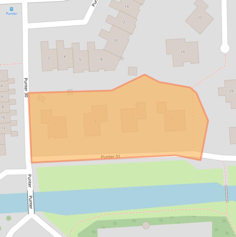 Kaart van postcodegebied 8242EC.