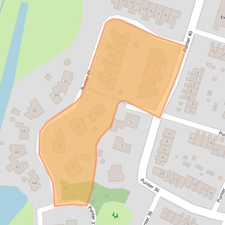 Kaart van postcodegebied 8242GC.