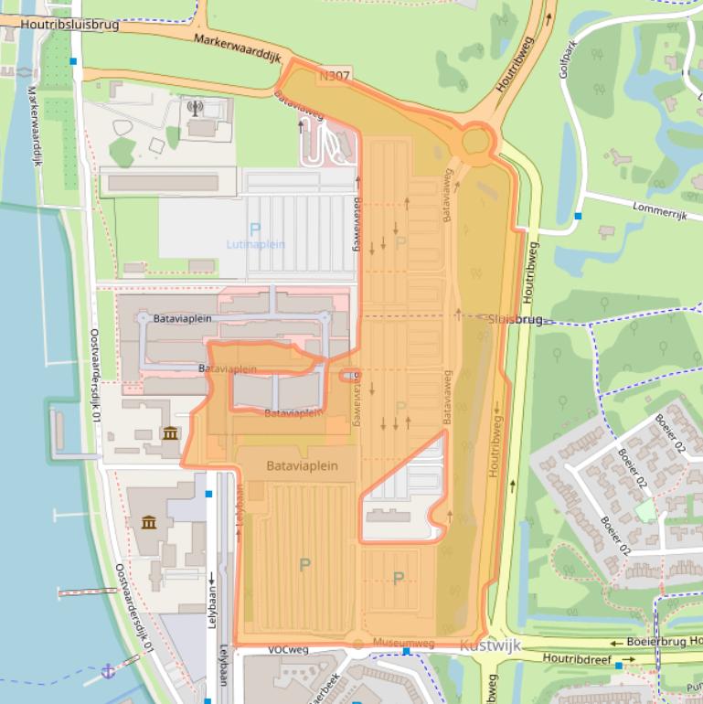 Kaart van postcodegebied 8242PN.