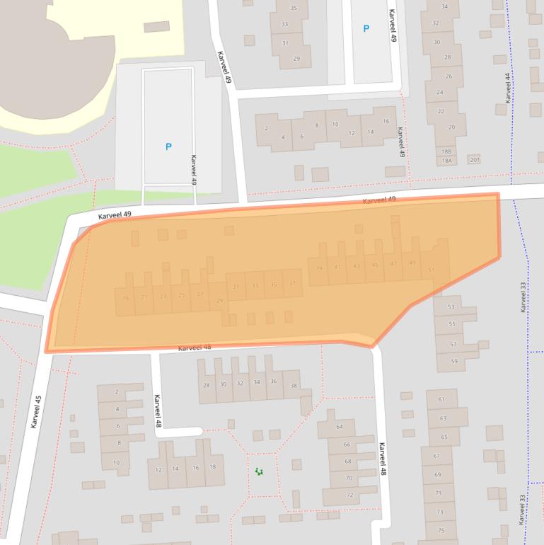 Kaart van postcodegebied 8242VL.