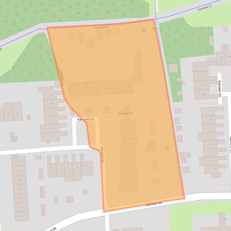 Kaart van postcodegebied 8242XM.