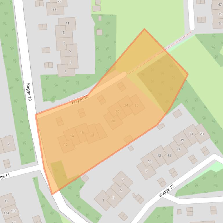 Kaart van postcodegebied 8243AA.