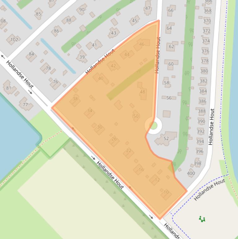 Kaart van postcodegebied 8244GA.