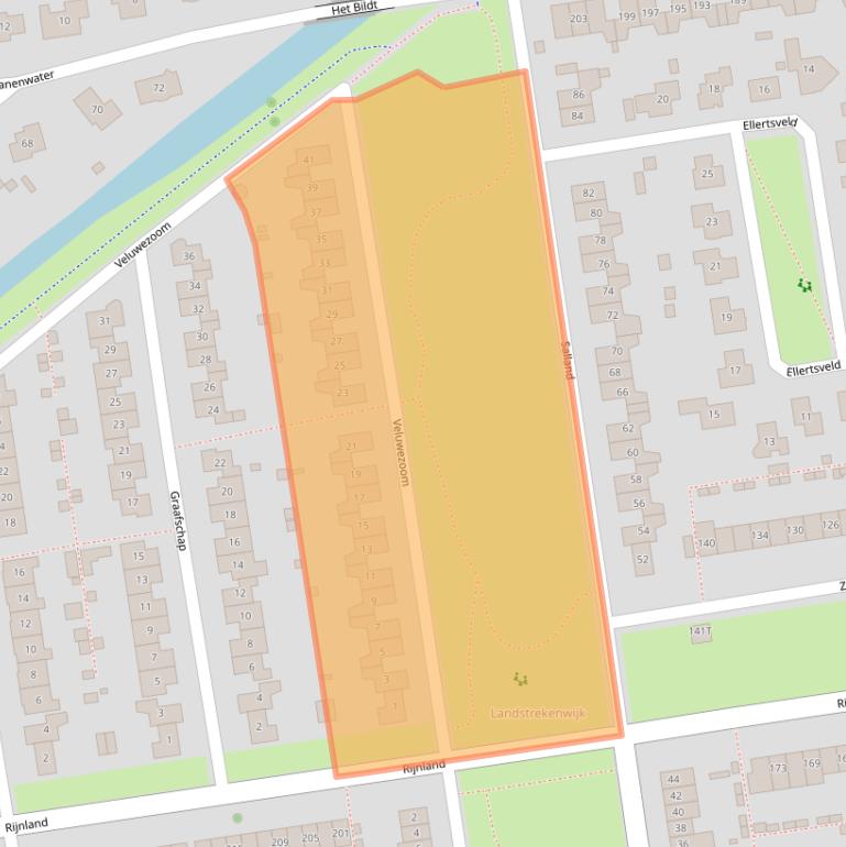 Kaart van postcodegebied 8245BL.