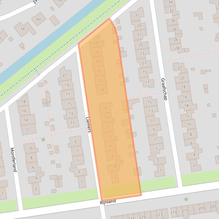 Kaart van postcodegebied 8245BP.