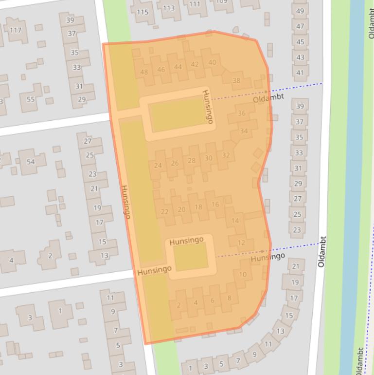 Kaart van postcodegebied 8245DA.