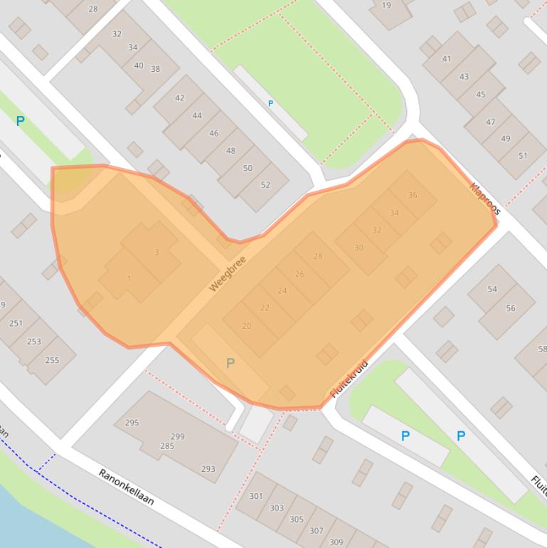 Kaart van postcodegebied 8245HM.