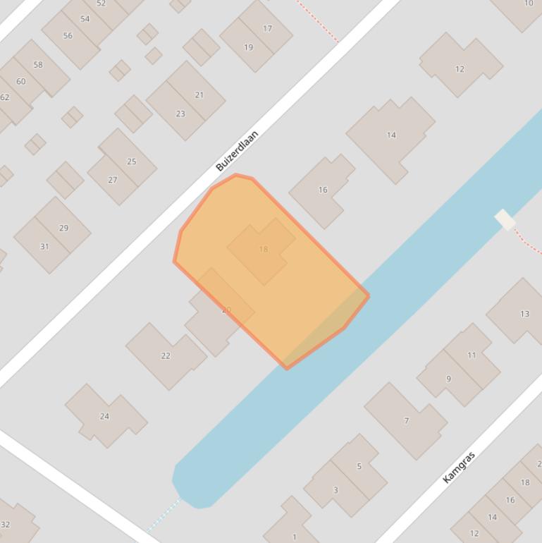 Kaart van postcodegebied 8245JL.