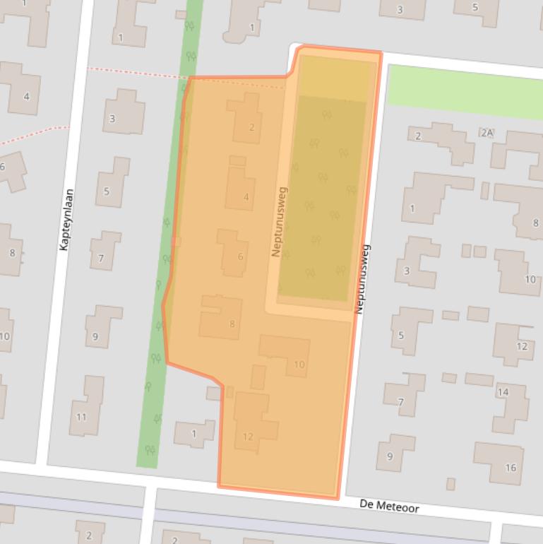 Kaart van postcodegebied 8251AJ.