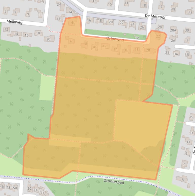 Kaart van postcodegebied 8251AL.