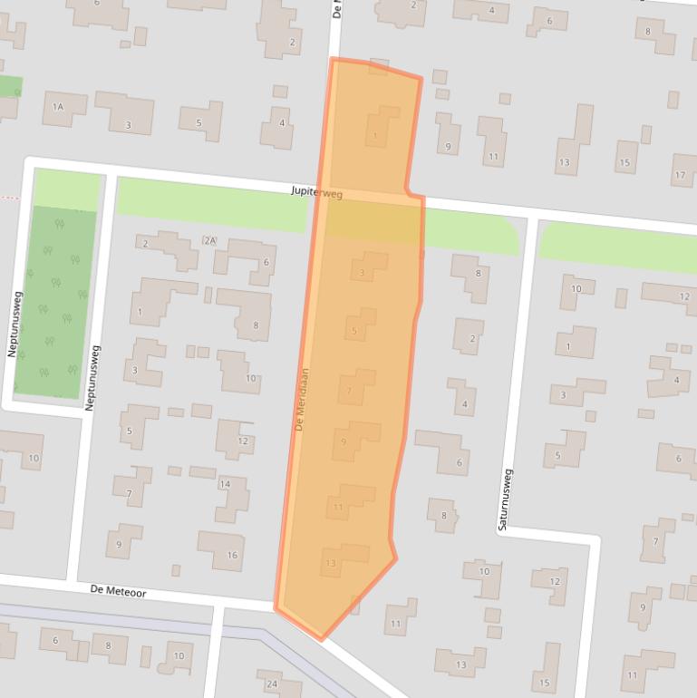 Kaart van postcodegebied 8251AT.